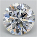 Del inventario de diamantes de laboratorio, 2.04 quilates, Redondo , Color E, claridad VS1 y certificado IGI