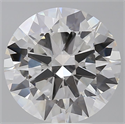 Lab Grown Diamond 6.07 Carats, Round with Excellent Cut, E Color, VVS2 Clarity and Certified by IGI