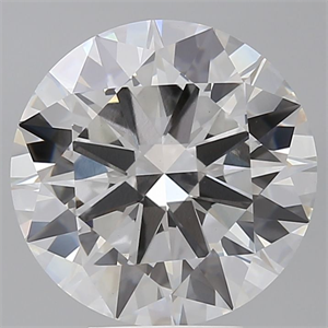 Picture of Lab Grown Diamond 6.07 Carats, Round with Excellent Cut, E Color, VVS2 Clarity and Certified by IGI