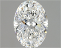 Natural Diamond 0.90 Carats, Oval with  Cut, E Color, SI1 Clarity and Certified by GIA