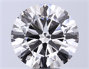 Del inventario de diamantes de laboratorio, 8.02 quilates, Redondo , Color F, claridad VVS2 y certificado IGI