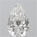 Natural Diamond 1.70 Carats, Pear with  Cut, G Color, SI2 Clarity and Certified by GIA