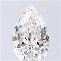 Diamante Natural 2.51 quilates, De pera , Color H, claridad SI1 y certificado GIA