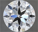 Natural Diamond 1.50 Carats, Round with Very Good Cut, G Color, VVS1 Clarity and Certified by GIA