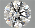 Del inventario de diamantes de laboratorio, 3.59 quilates, Redondo , Color H, claridad VS2 y certificado IGI