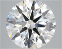 Lab Grown Diamond 7.11 Carats, Round with Ideal Cut, H Color, VS2 Clarity and Certified by IGI
