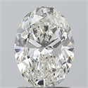 Diamante Natural 1.20 quilates, Ovalado , Color H, claridad SI1 y certificado GIA