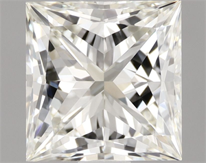 Picture of Natural Diamond 1.50 Carats, Princess with  Cut, J Color, VVS1 Clarity and Certified by IGI