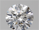 Natural Diamond 0.71 Carats, Round with Excellent Cut, E Color, VS1 Clarity and Certified by GIA