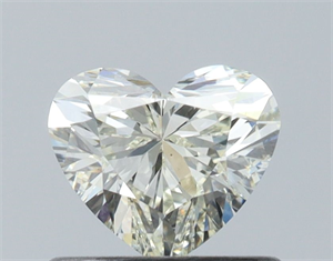 Picture of Natural Diamond 0.50 Carats, Heart with  Cut, J Color, VS1 Clarity and Certified by IGI