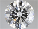 Lab Grown Diamond 7.00 Carats, Round with Excellent Cut, F Color, VVS2 Clarity and Certified by IGI