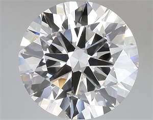 Picture of Lab Grown Diamond 7.00 Carats, Round with Excellent Cut, F Color, VVS2 Clarity and Certified by IGI