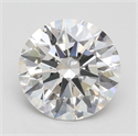 Lab Grown Diamond 2.34 Carats, Round with Ideal Cut, F Color, VS2 Clarity and Certified by IGI