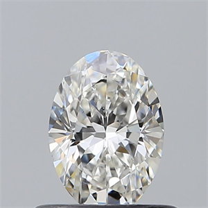 Picture of Natural Diamond 0.50 Carats, Oval with  Cut, G Color, VS2 Clarity and Certified by GIA