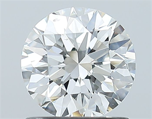 Foto Diamante Natural 1.00 quilates, Redondo , Color H, claridad SI2 y certificado GIA de