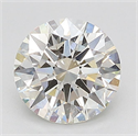 Lab Grown Diamond 1.53 Carats, Round with Ideal Cut, I Color, VS1 Clarity and Certified by IGI