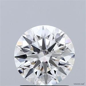 Picture of Lab Grown Diamond 1.51 Carats, Round with Ideal Cut, E Color, VVS2 Clarity and Certified by IGI