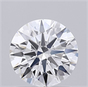 Lab Grown Diamond 1.00 Carats, Round with Ideal Cut, D Color, VVS1 Clarity and Certified by IGI
