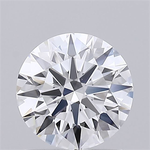 Picture of Lab Grown Diamond 1.00 Carats, Round with Ideal Cut, D Color, VVS1 Clarity and Certified by IGI