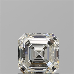Picture of Natural Diamond 1.01 Carats, Asscher with  Cut, J Color, SI1 Clarity and Certified by GIA