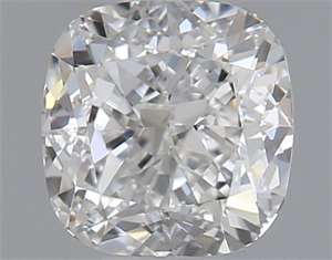 Foto Diamante Natural 0.50 quilates, Del cojín , Color G, claridad VVS2 y certificado GIA de