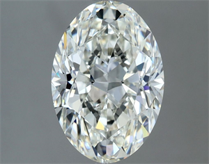 Picture of Natural Diamond 1.81 Carats, Oval with  Cut, H Color, VVS1 Clarity and Certified by IGI