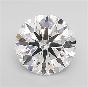 Picture of Lab Grown Diamond 1.03 Carats, Round with Ideal Cut, D Color, VVS2 Clarity and Certified by IGI