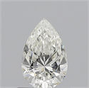 Diamante Natural 0.60 quilates, De pera , Color I, claridad VVS2 y certificado GIA