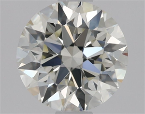 Picture of Natural Diamond 0.90 Carats, Round with Excellent Cut, J Color, VS1 Clarity and Certified by HRD