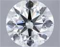 Diamante Natural 0.60 quilates, Redondo , Color I, claridad VS2 y certificado IGI