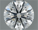 Diamante Natural 0.60 quilates, Redondo , Color H, claridad VVS2 y certificado IGI