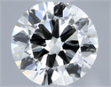 Diamante Natural 0.51 quilates, Redondo , Color I, claridad VVS1 y certificado IGI