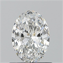 Natural Diamond 0.70 Carats, Oval with  Cut, E Color, VVS1 Clarity and Certified by GIA
