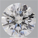 Lab Grown Diamond 5.58 Carats, Round with Ideal Cut, E Color, VVS2 Clarity and Certified by IGI
