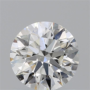 Picture of Natural Diamond 0.92 Carats, Round with Excellent Cut, H Color, SI1 Clarity and Certified by GIA