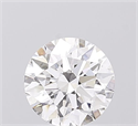Lab Grown Diamond 1.07 Carats, Round with Excellent Cut, D Color, VVS1 Clarity and Certified by IGI