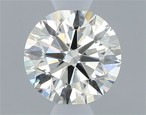 Picture of Natural Diamond 0.45 Carats, Round with Excellent Cut, M Color, VS2 Clarity and Certified by GIA