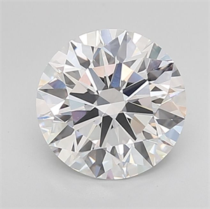 Picture of Lab Grown Diamond 3.09 Carats, Round with Excellent Cut, D Color, VVS2 Clarity and Certified by GIA
