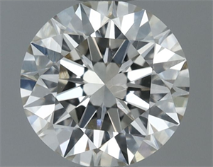 Picture of Natural Diamond 0.50 Carats, Round with Excellent Cut, J Color, VS1 Clarity and Certified by IGI