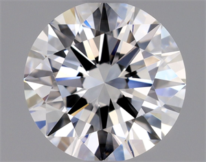 Picture of Natural Diamond 0.90 Carats, Round with Excellent Cut, F Color, VVS2 Clarity and Certified by GIA