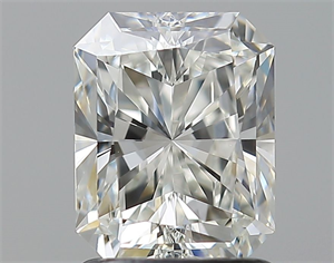 Picture of Natural Diamond 1.50 Carats, Radiant with  Cut, H Color, VS2 Clarity and Certified by GIA