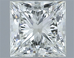 Foto Diamante Natural 0.50 quilates, Princesa , Color I, claridad VVS2 y certificado IGI de
