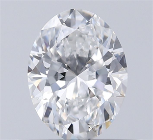 Picture of Natural Diamond 0.50 Carats, Oval with  Cut, E Color, VVS2 Clarity and Certified by GIA