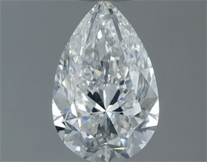 Foto Diamante Natural 0.80 quilates, De pera , Color G, claridad SI1 y certificado GIA de