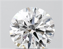 Del inventario de diamantes de laboratorio, 1.55 quilates, Redondo , Color E, claridad VVS2 y certificado IGI