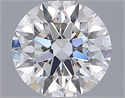 Lab Grown Diamond 1.22 Carats, Round with Ideal Cut, E Color, VS2 Clarity and Certified by IGI