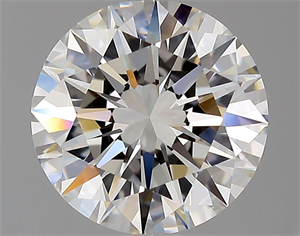 Picture of Natural Diamond 2.01 Carats, Round with Excellent Cut, F Color, VVS1 Clarity and Certified by GIA