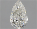 Natural Diamond 0.80 Carats, Pear with  Cut, I Color, SI2 Clarity and Certified by GIA