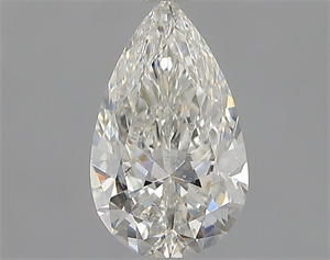 Picture of Natural Diamond 0.80 Carats, Pear with  Cut, I Color, SI2 Clarity and Certified by GIA