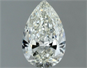 Natural Diamond 0.70 Carats, Pear with  Cut, G Color, VVS1 Clarity and Certified by IGI